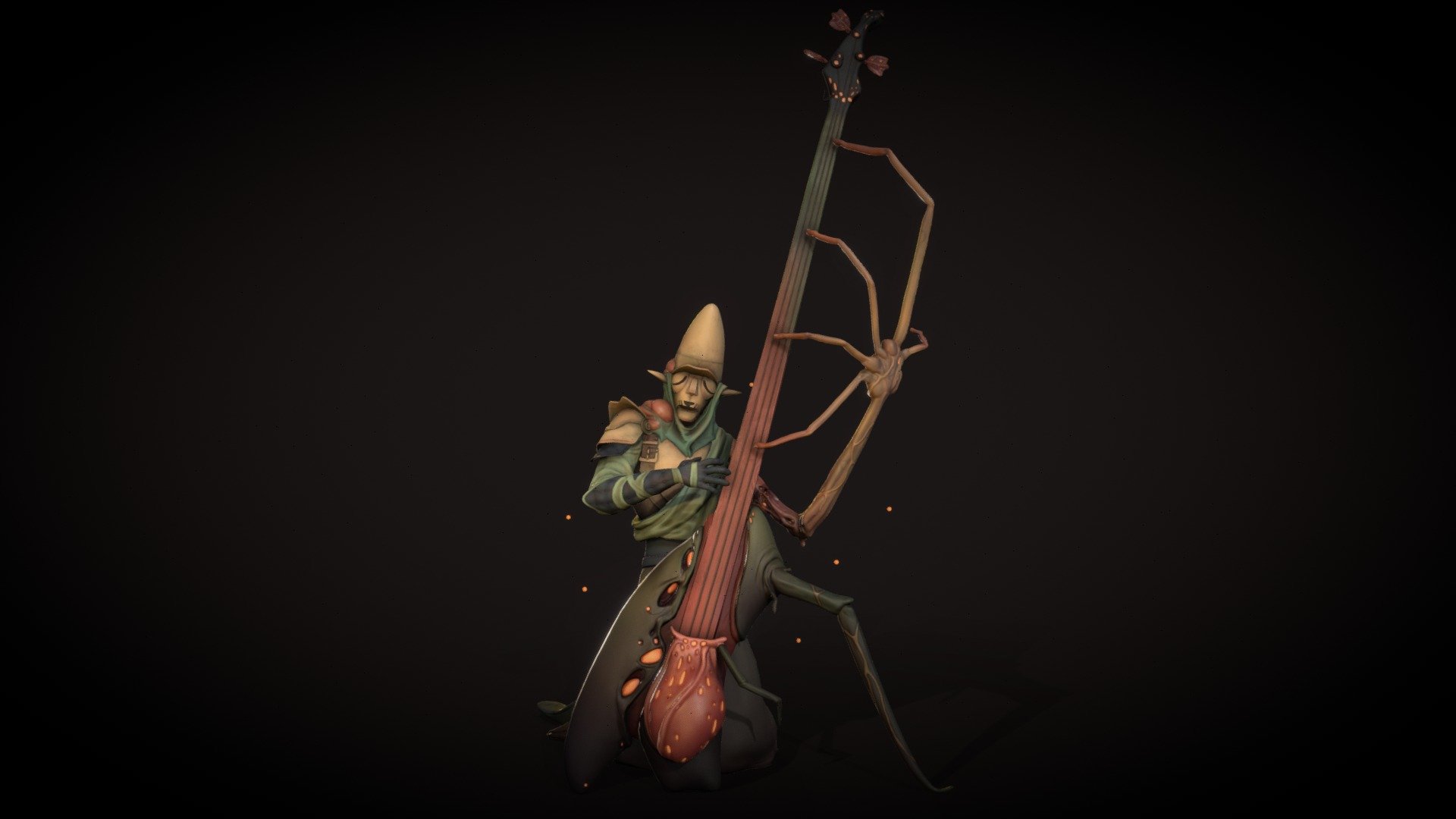 The Bard 3d model