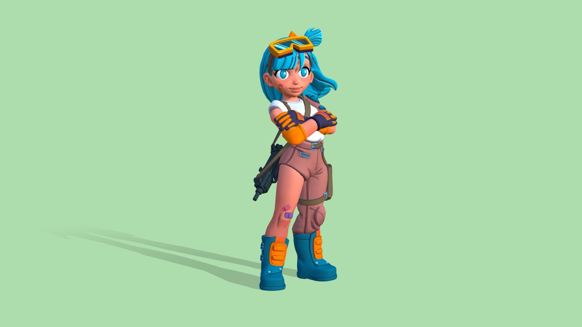 Bulma 3d model