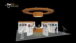 Custom exhibition stand