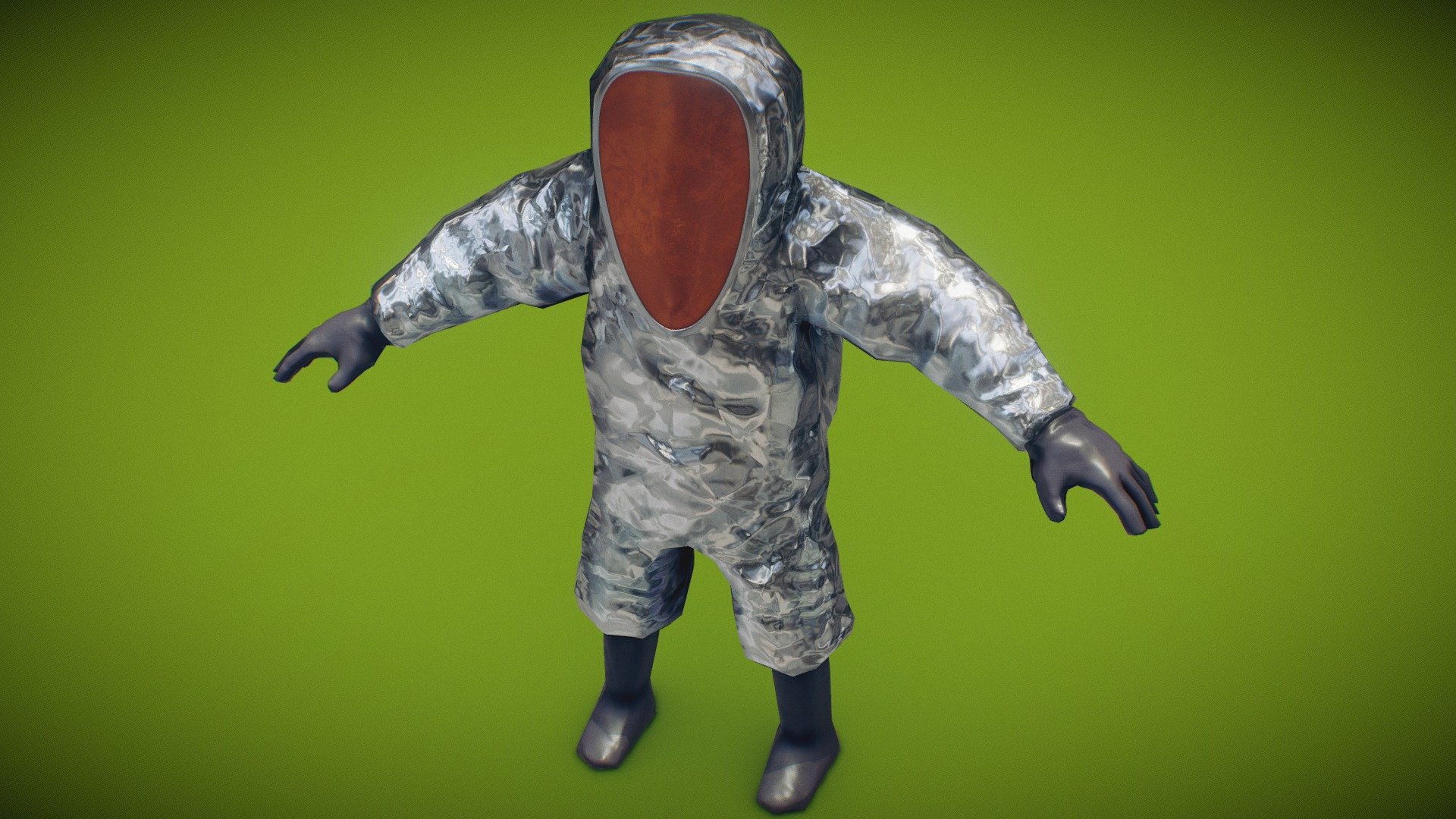 Hazmat Suit 3d model