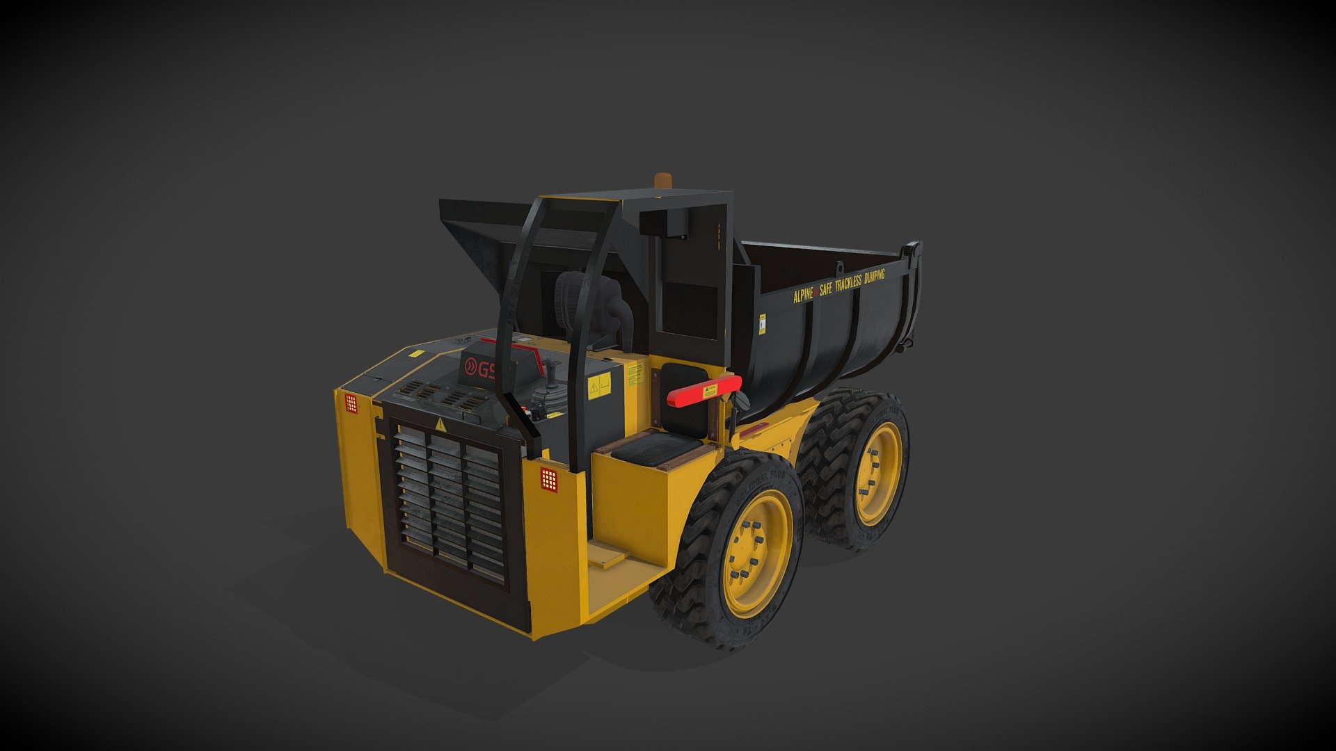 Alpin Dumper 3d model