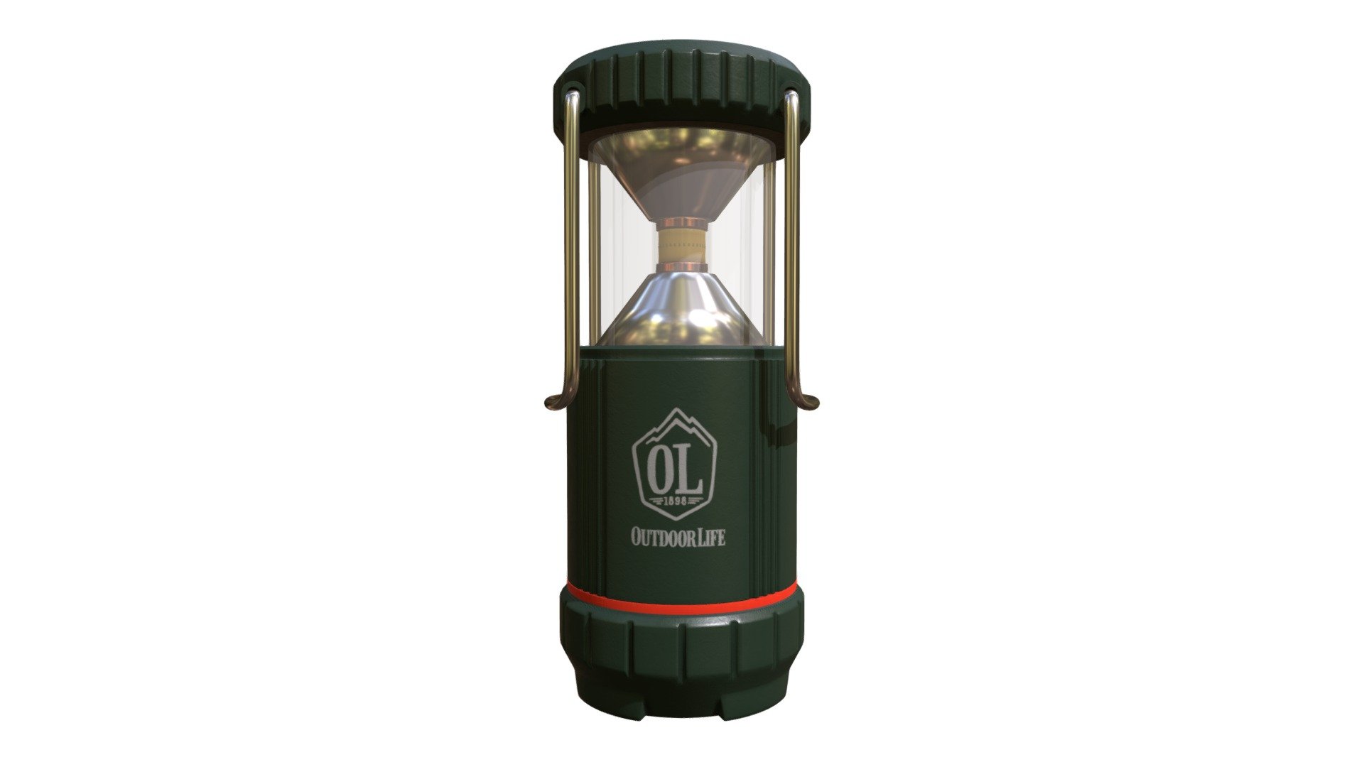 Camp Lantern 3d model