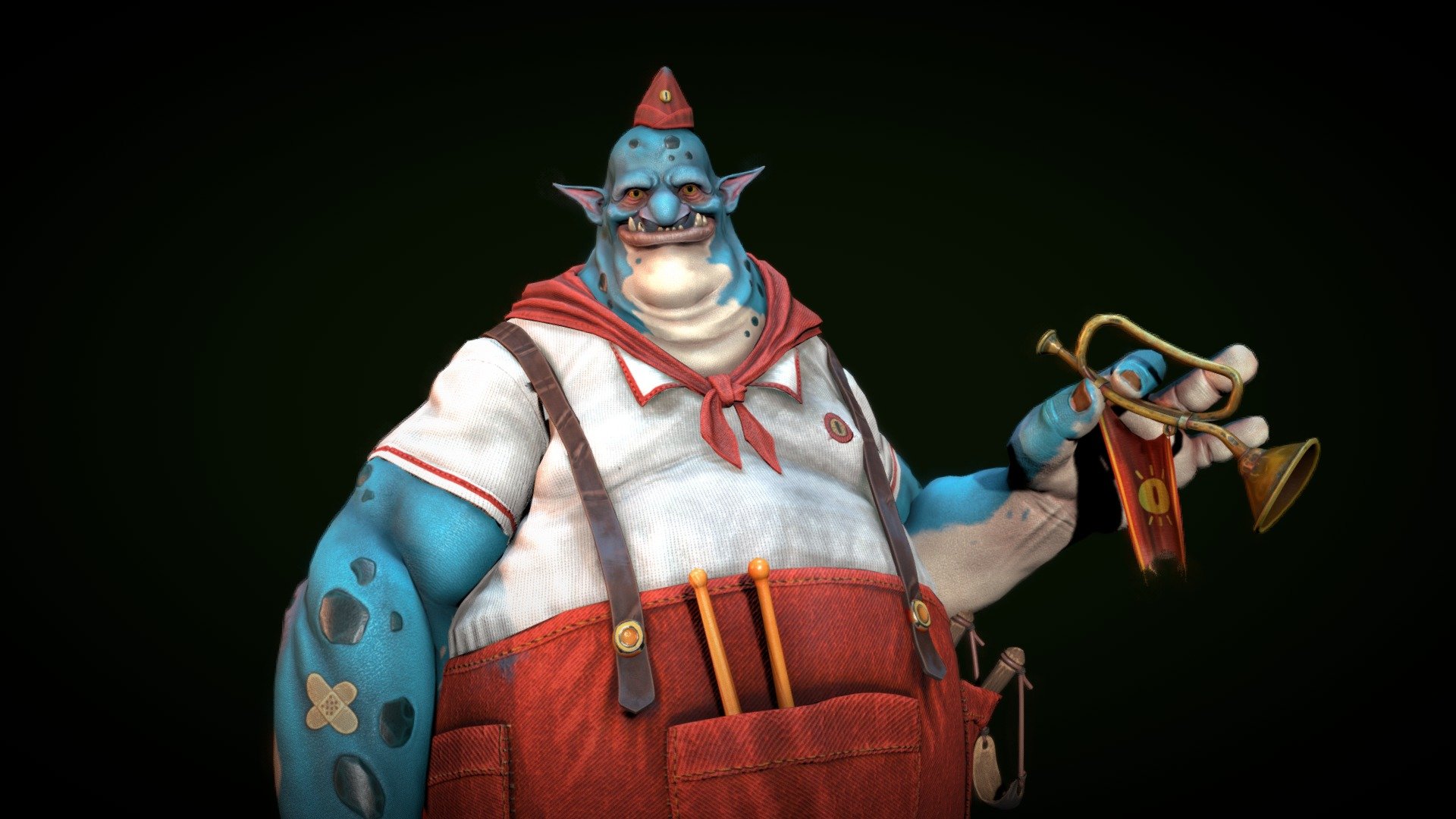 TROLL 3d model