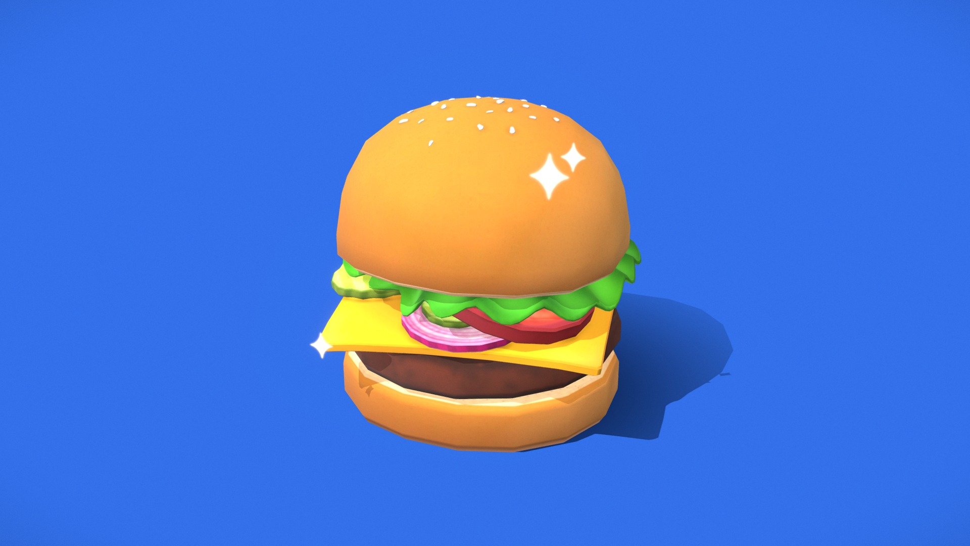 Krabby Patty Deluxe 3d model