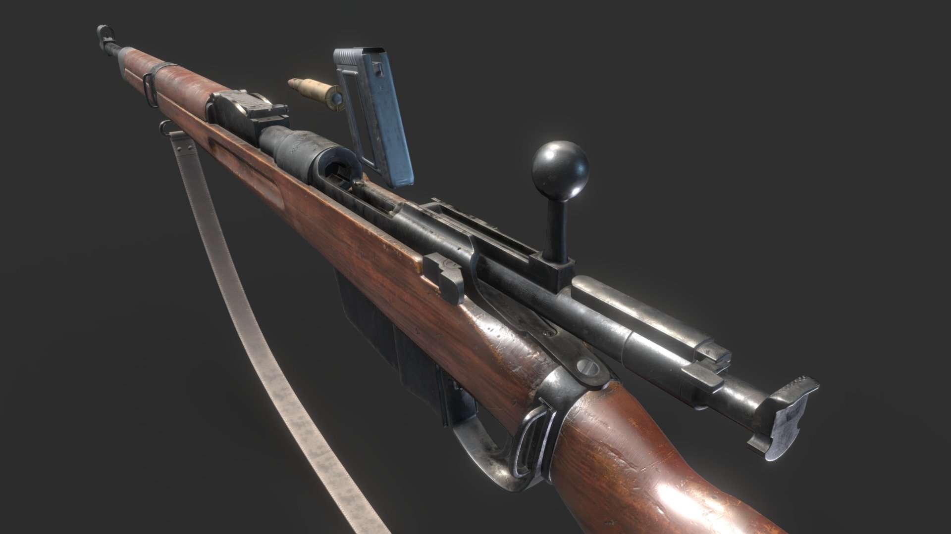 35M Manlicher 3d model