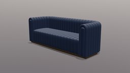 Sofa for barbershop in Tomsk