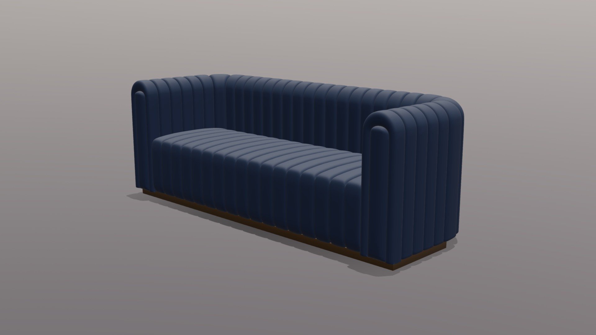 Sofa for barbershop in Tomsk 3d model