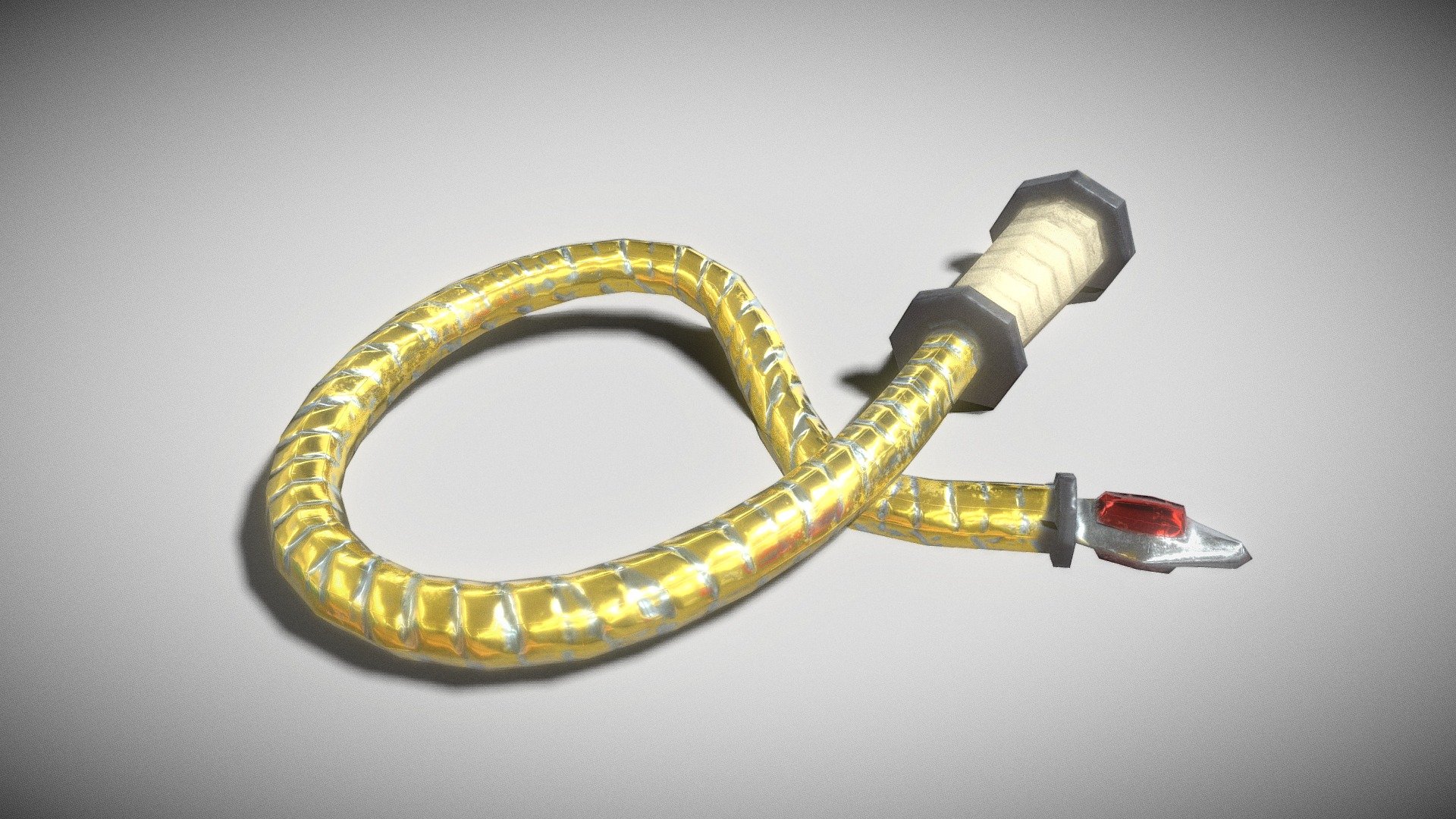 Stylize Whip 3d model