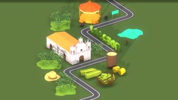 Isometric corn city