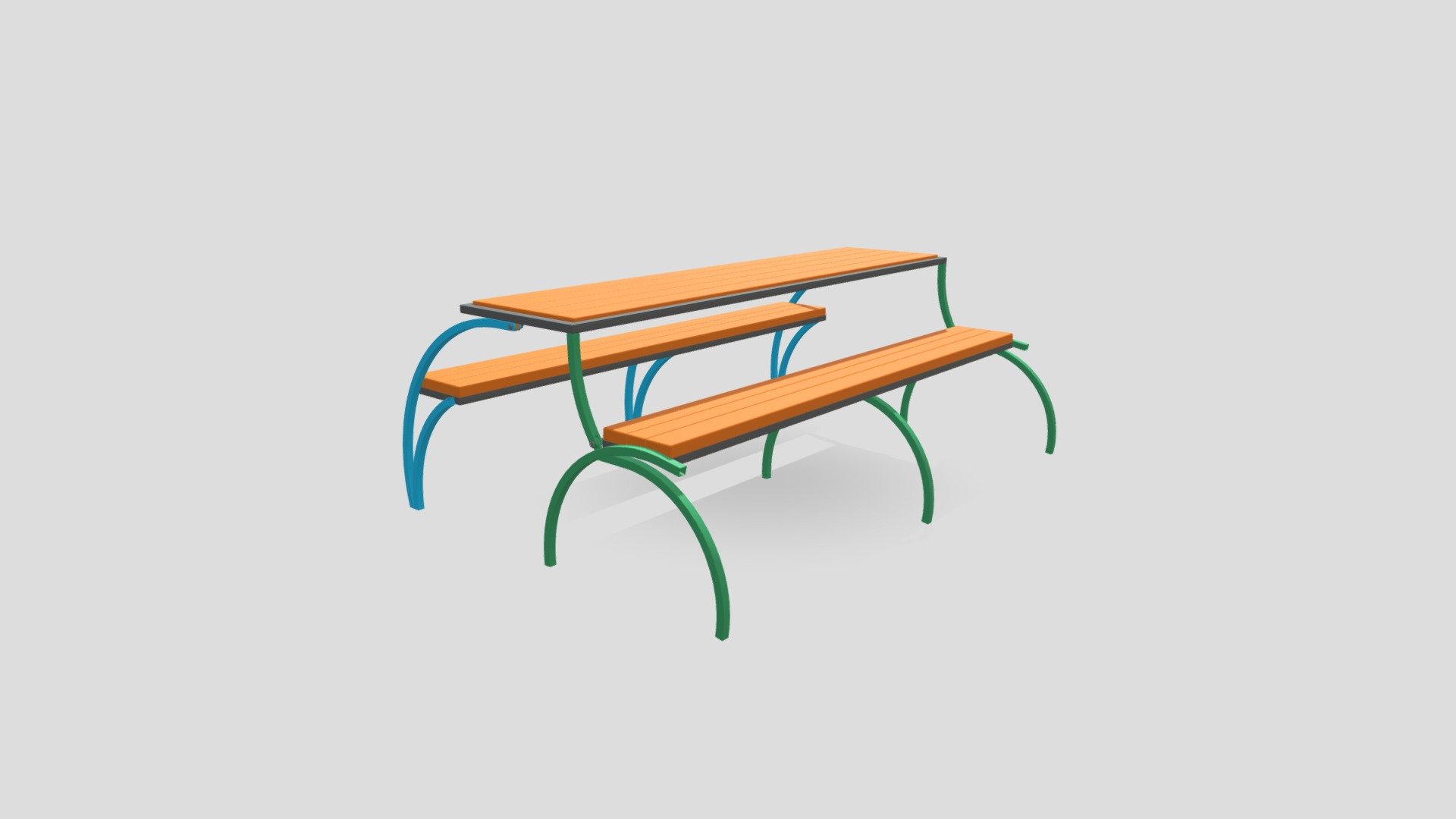 Bench Transformer ● Скамейка Трансформер 3d model