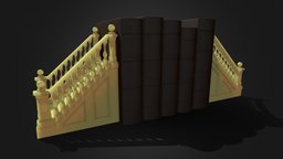 stairway bookend (3dprint)