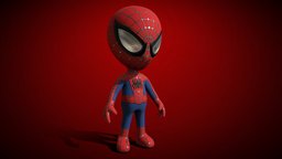 Spiderman A-pose (toys figures styles)