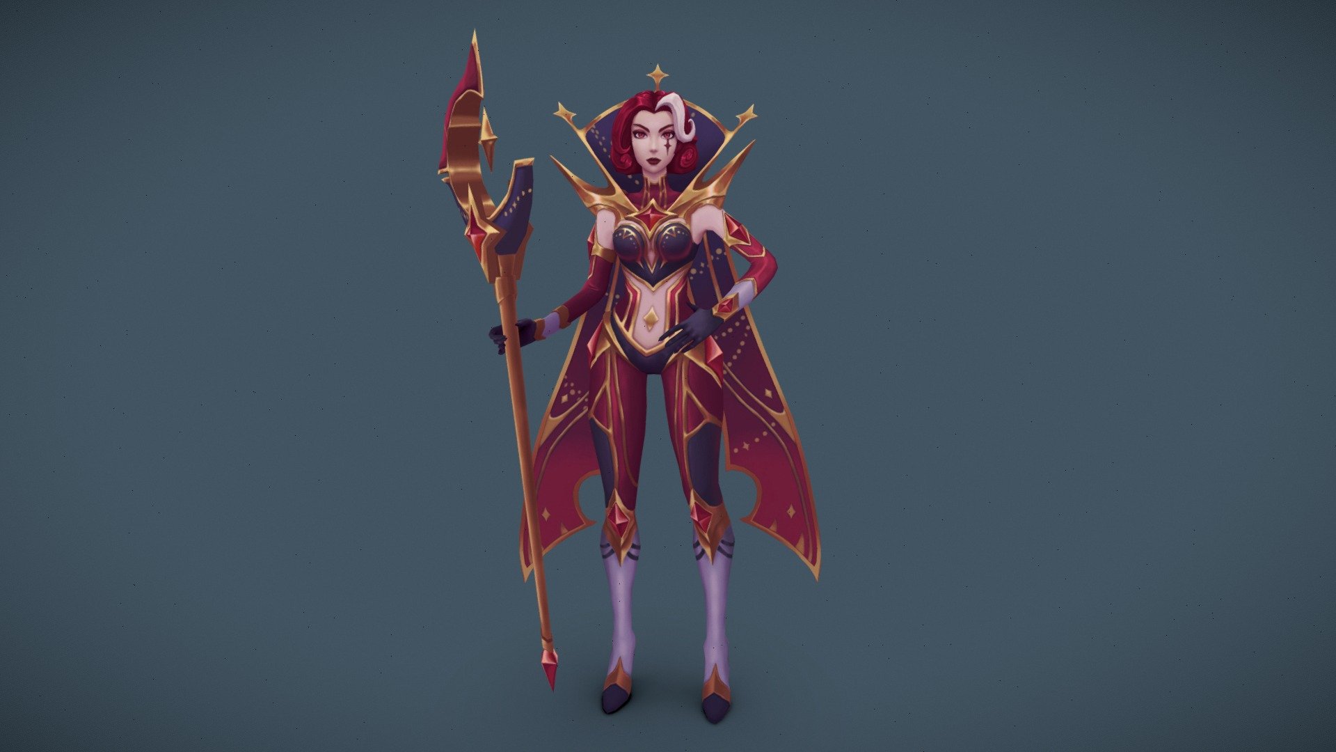 Arcana LeBlanc 3d model