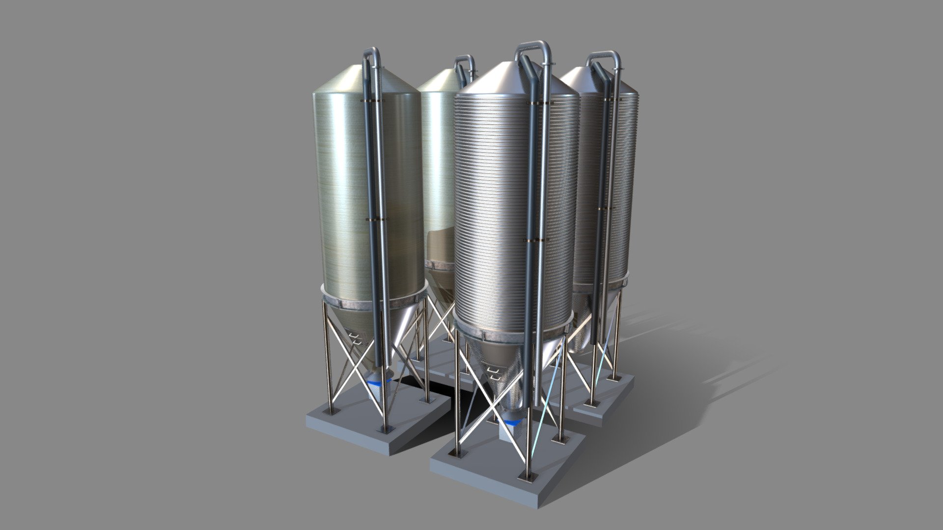 Corn Silo (WIP-2) 3d model