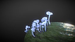 Glowing Mushrooms