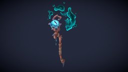 Shaman Staff (artstation challenge)