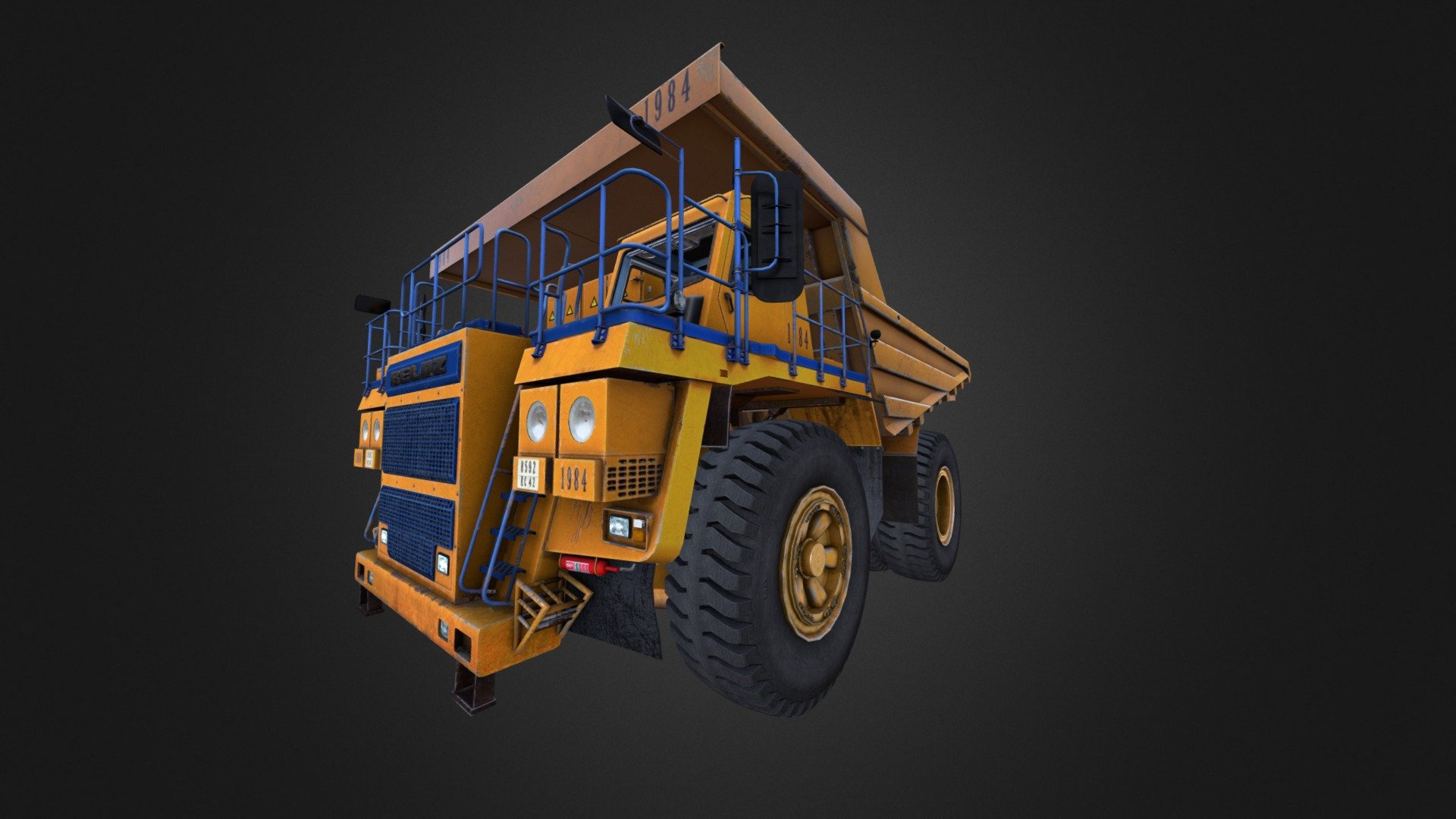 Belaz 3d model