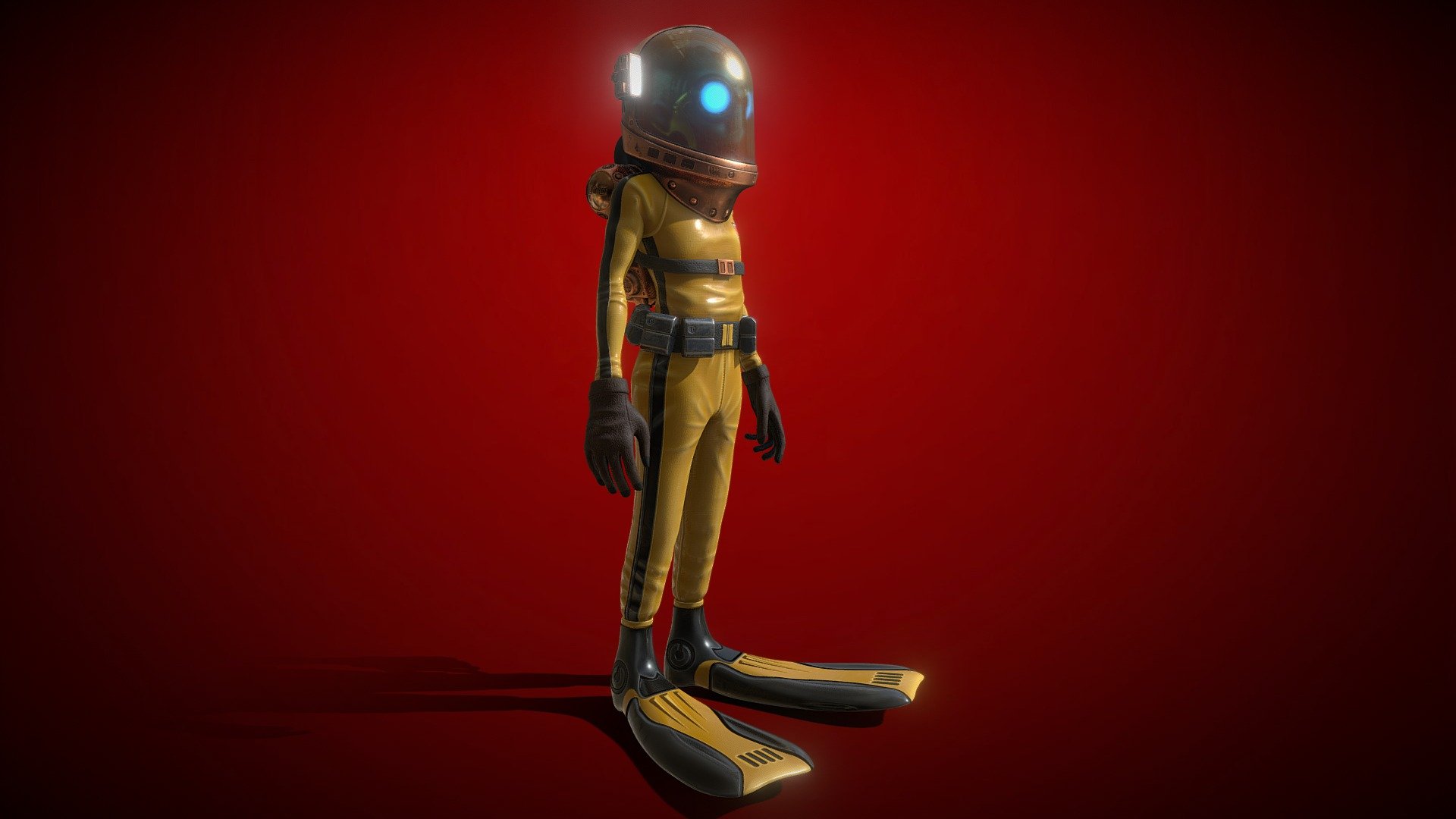 Kyro Diver 3d model