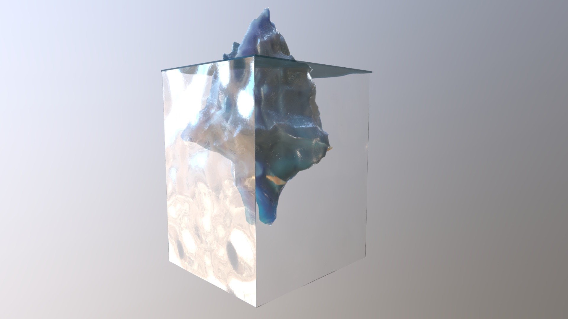 Iceberg 3d model