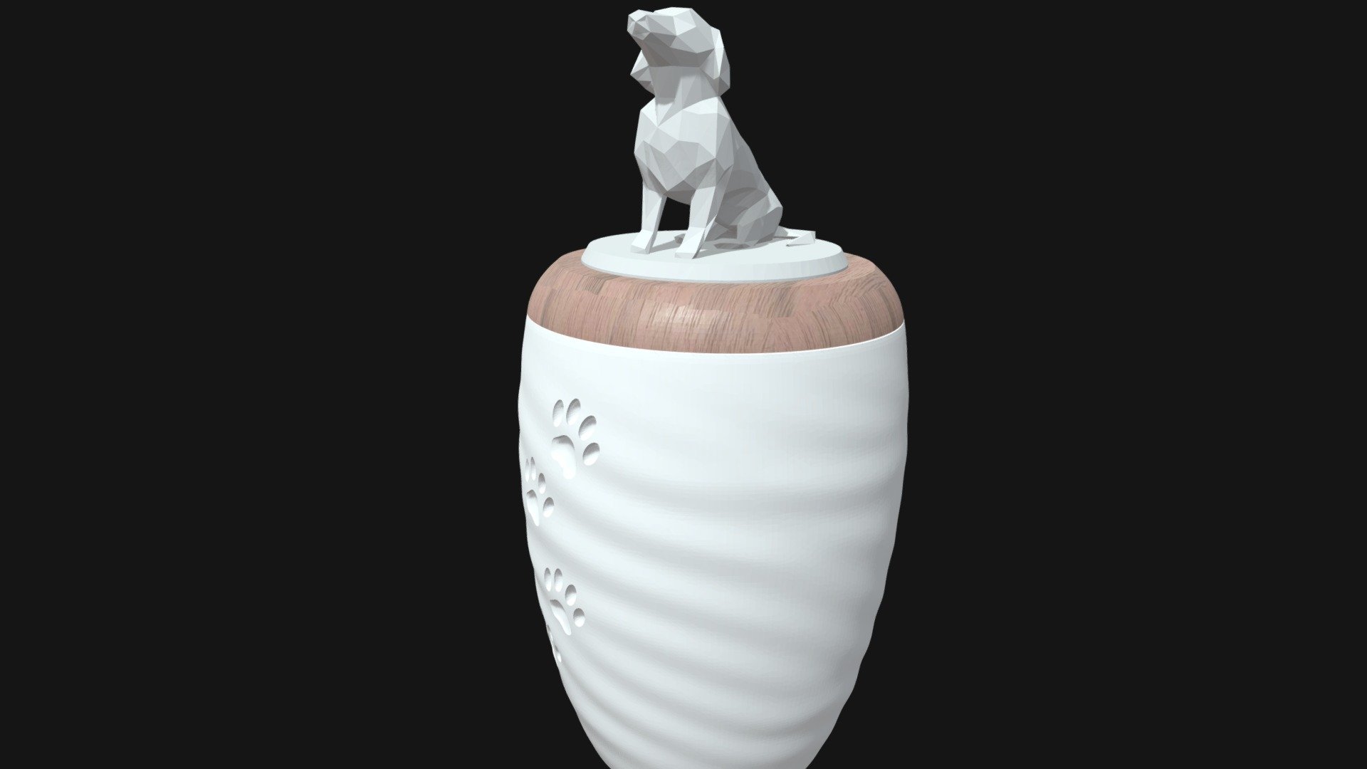 Tierurne 3d model