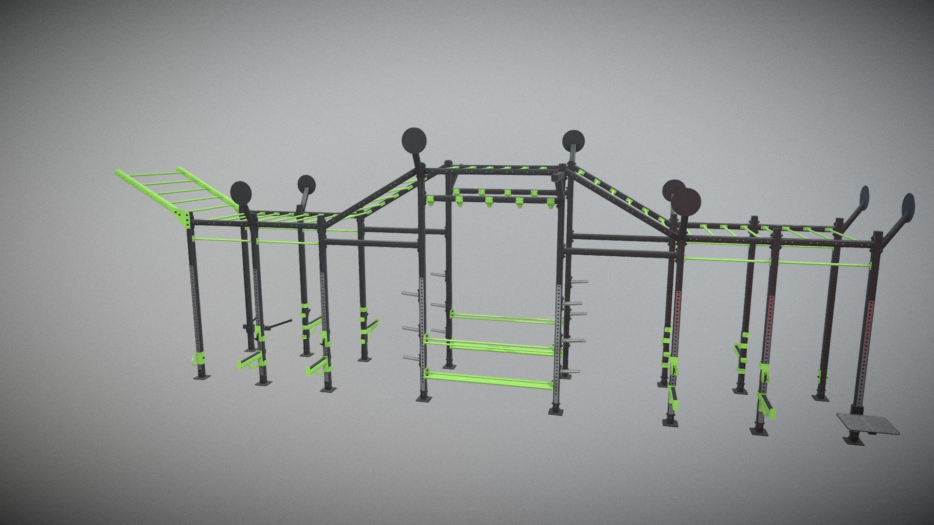 CROSSTRAINING TOWER 3d model