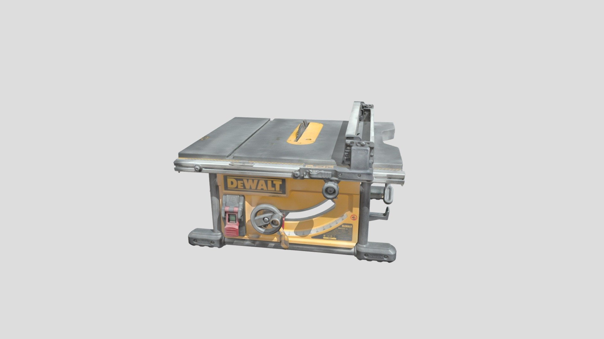 DeWalt Table Saw 3d model