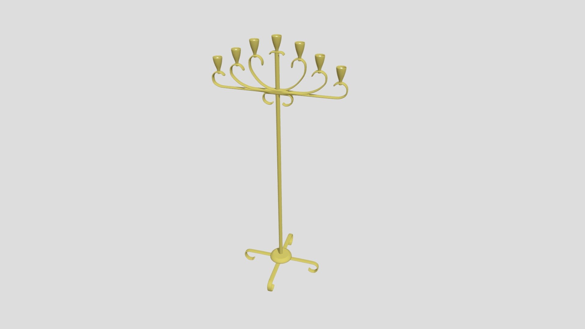 Candle Holder 3d model