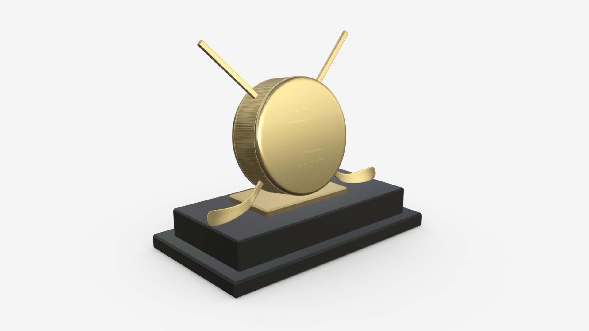 Trophy hockey 3d model