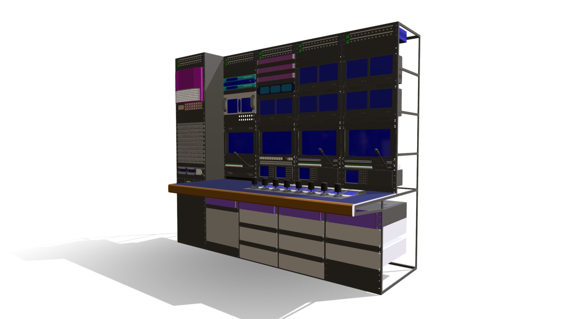 Vehicle Camera Control System 3d model