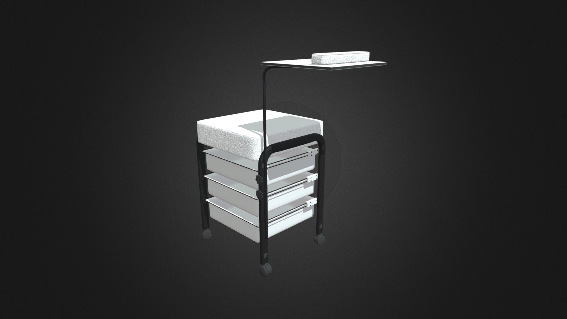 Manicure Table D Model 3d model