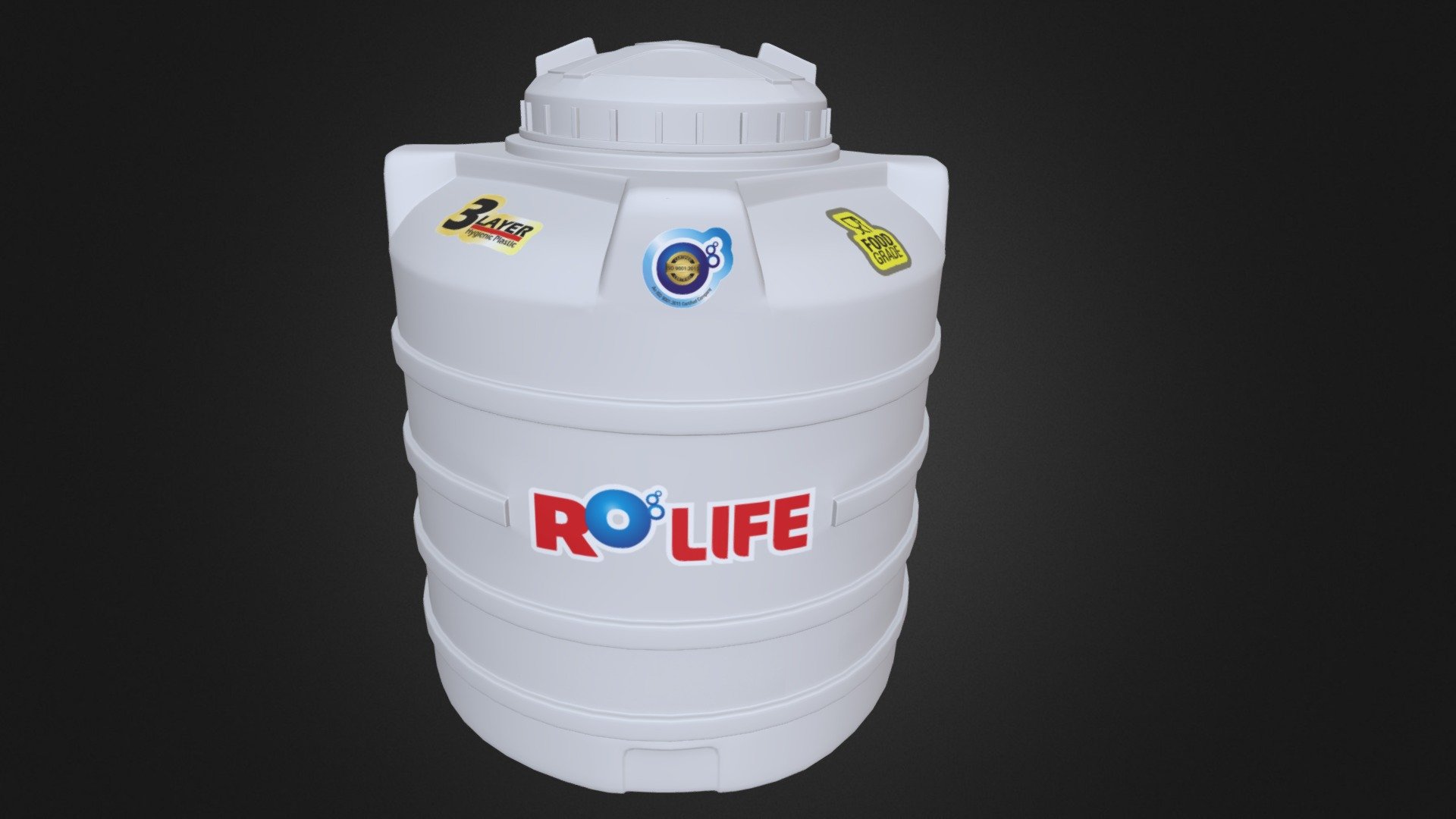 Water Tank 3d model