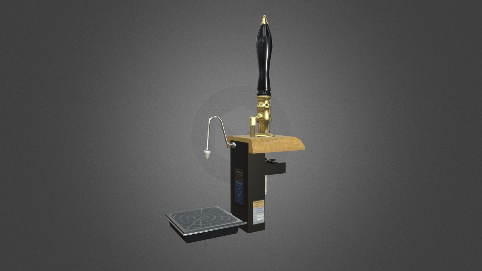 Beer Pump 3d model