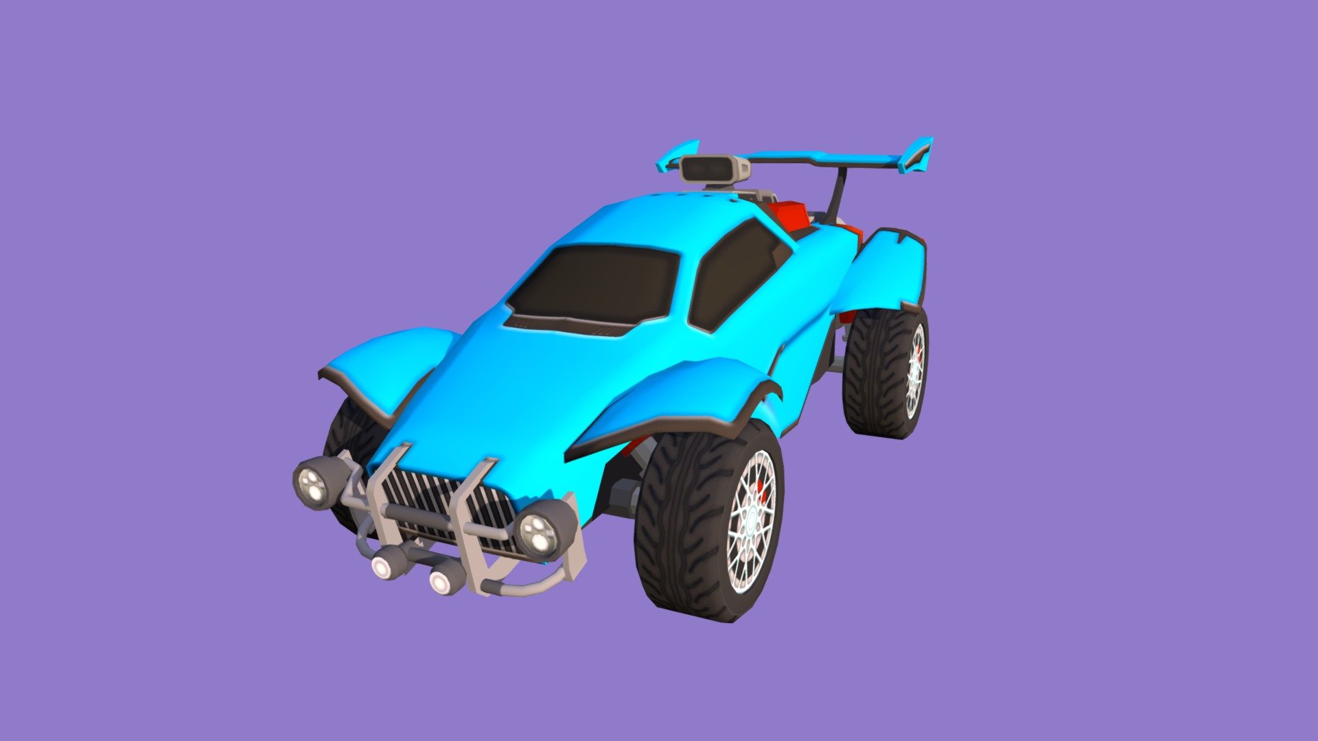 Low-Poly Octane 3d model