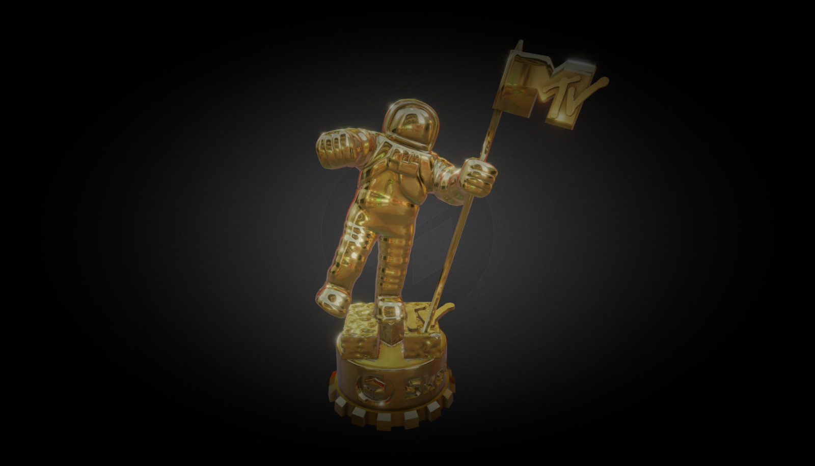 MTV Award 3d model