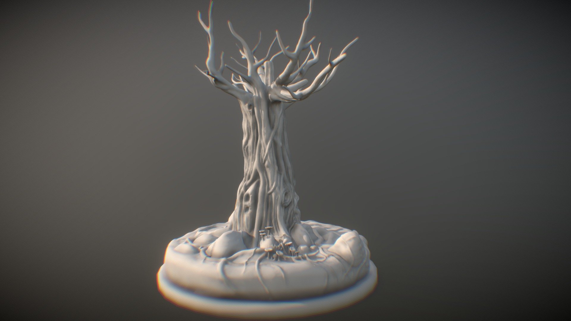 Very Old Tree (free) 3d model