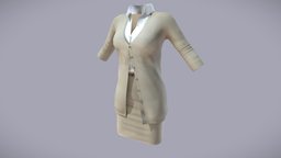 Female Business Cardigan Outfit