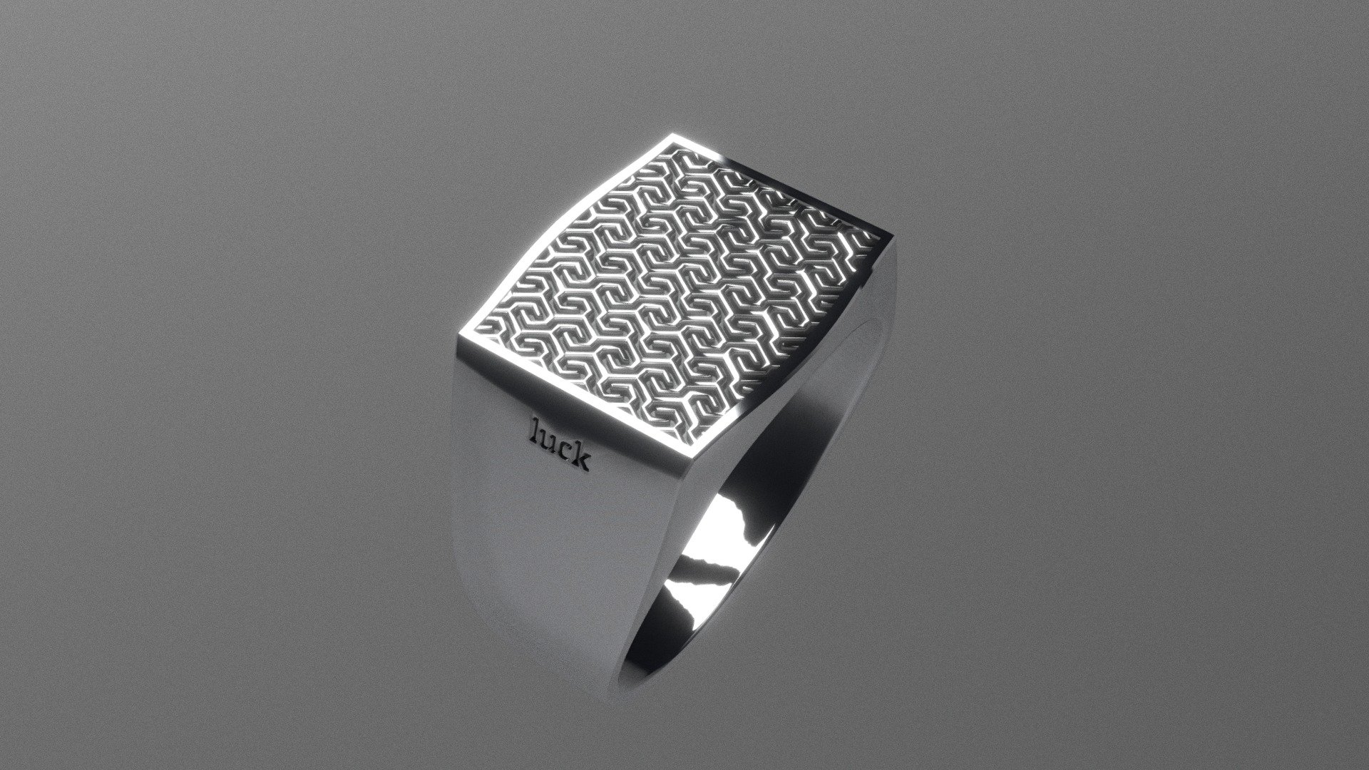 Mens ring 3d model