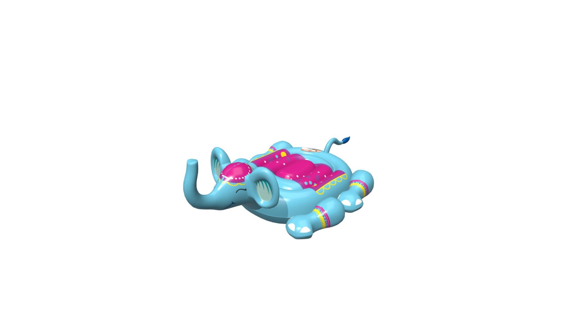 Elephant Pool Float 3d model