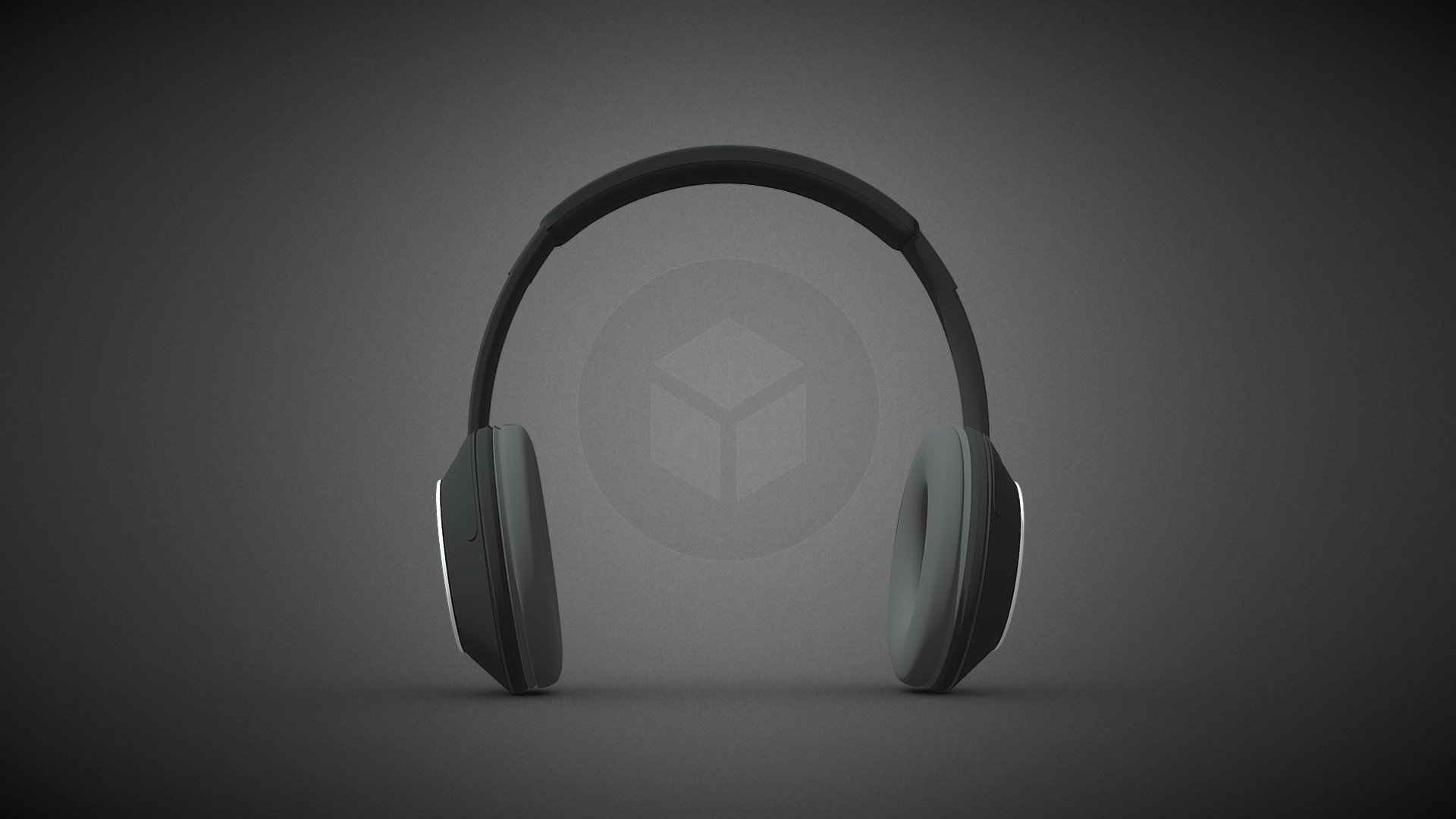 Wireless headphone 3d model