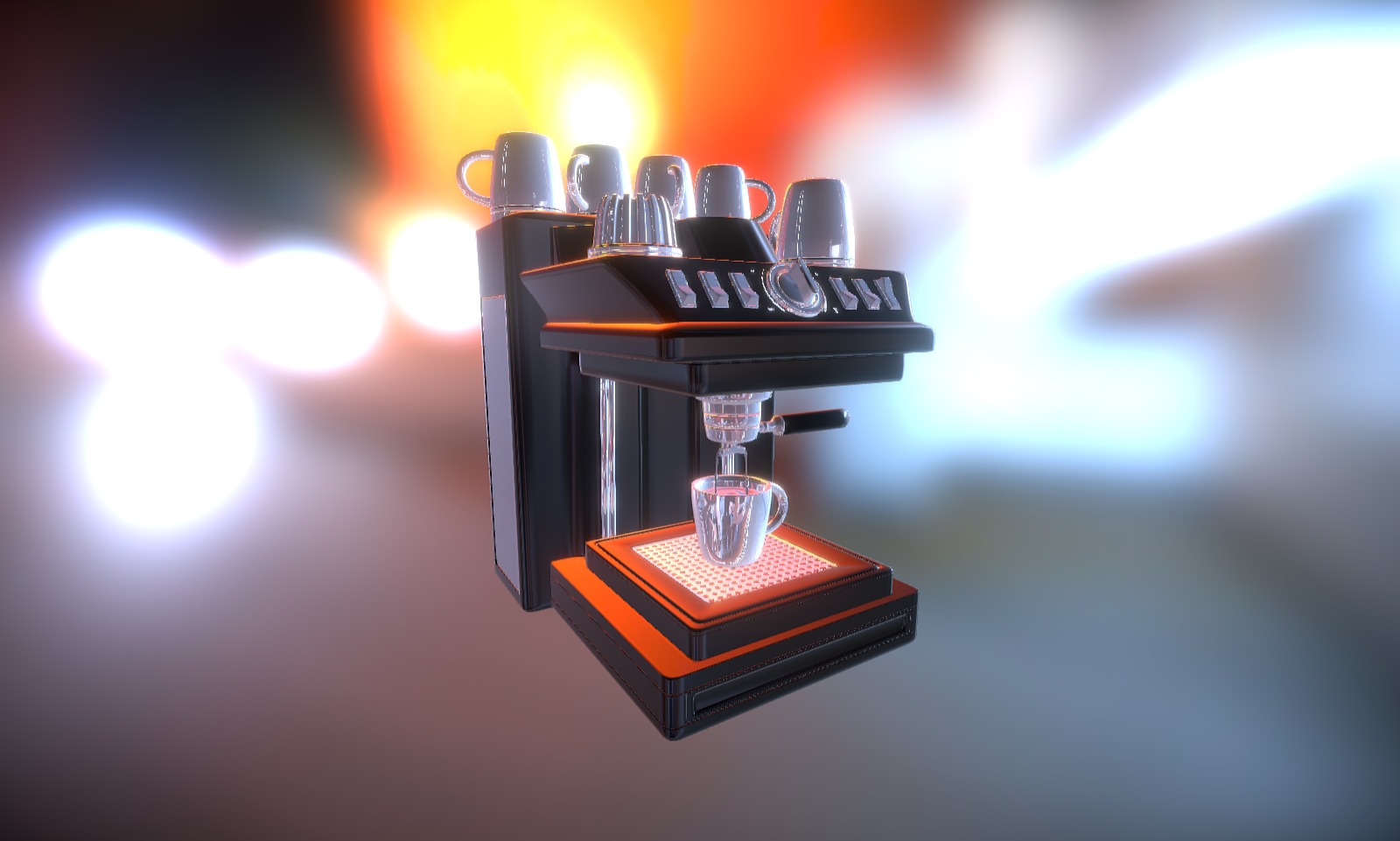 Café 3d model