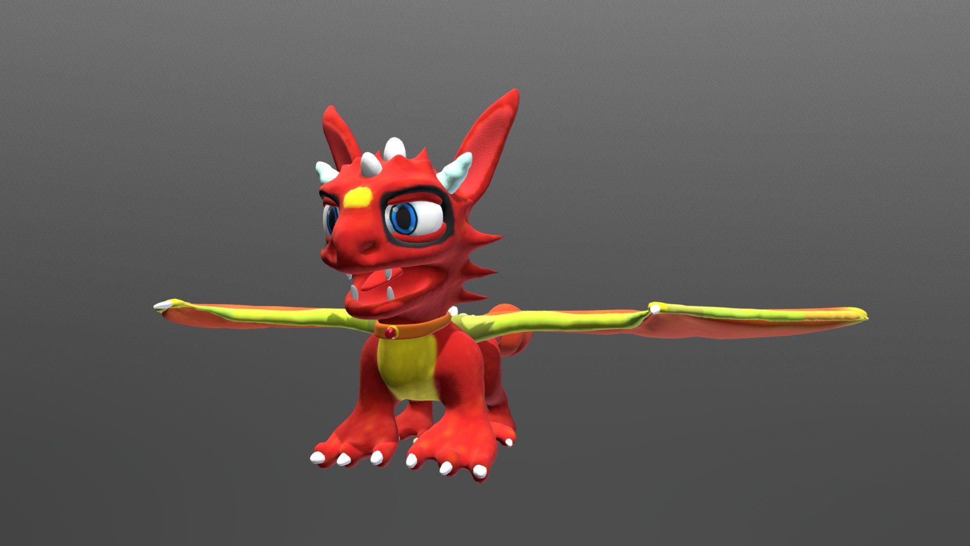 Xerat Dragon 3d model