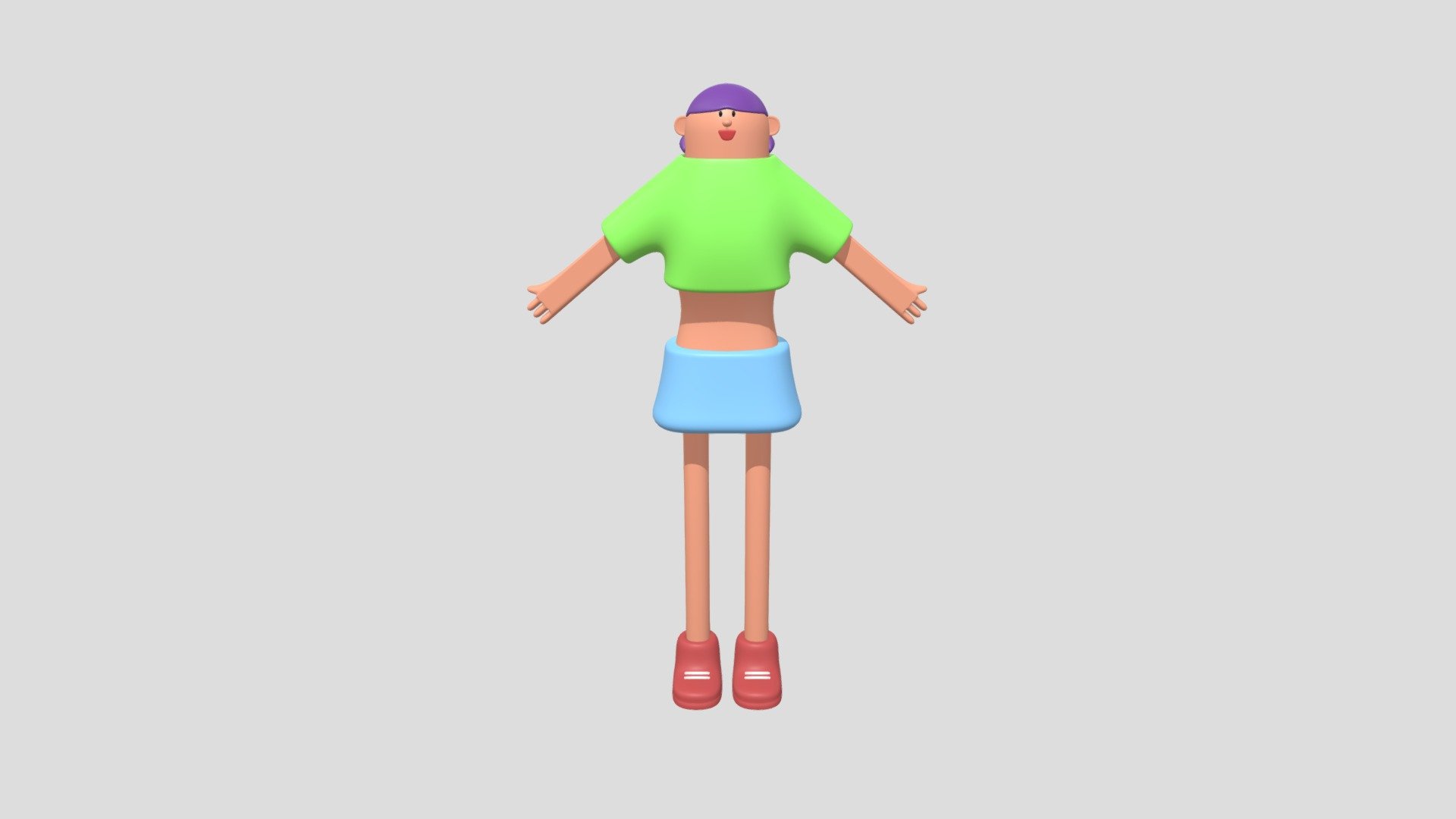 Female-c 3d model