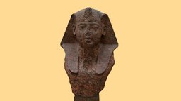 Scan of 19th Dynasty Egyptian Head