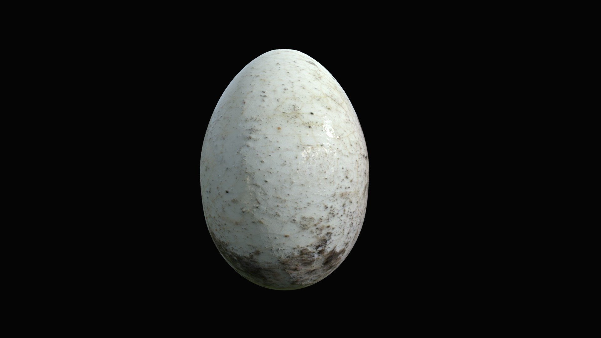 Ceramic Egg (Liverpool Court Housing) 3d model