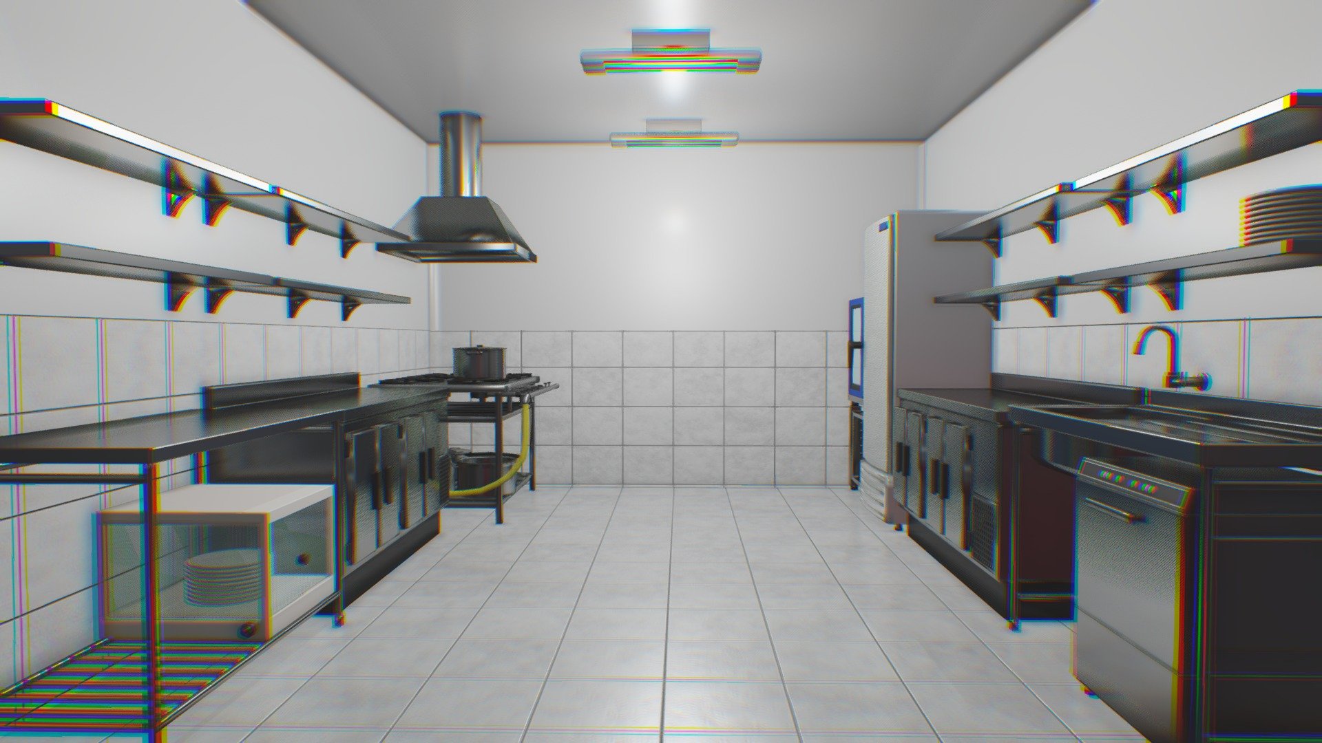 Kitchen 3d model