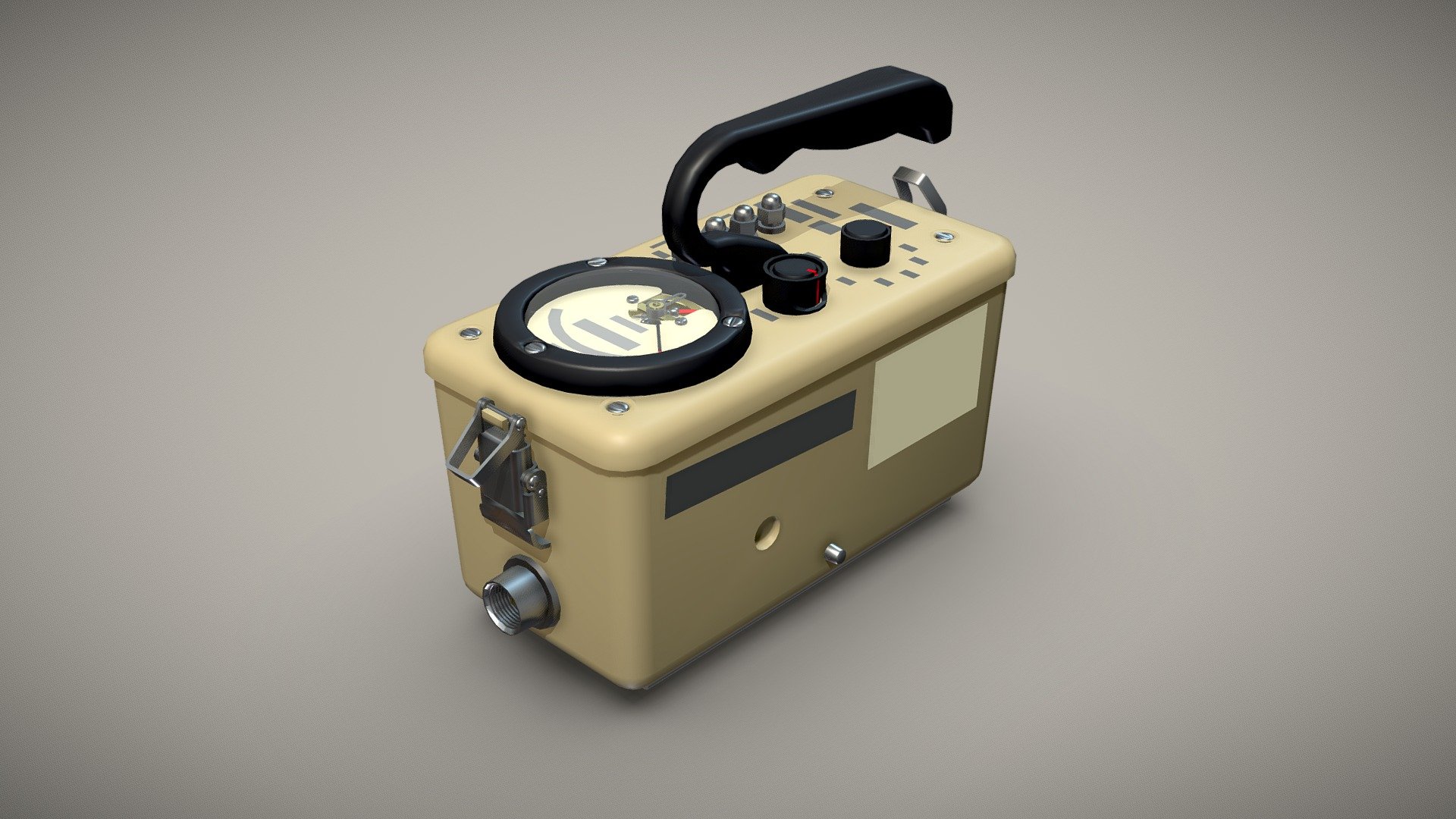 Geiger Counter 3d model