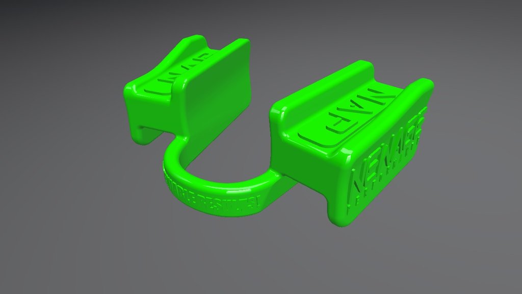 Mouth Guard 2 3d model