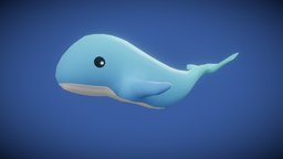 Cartoon Whale