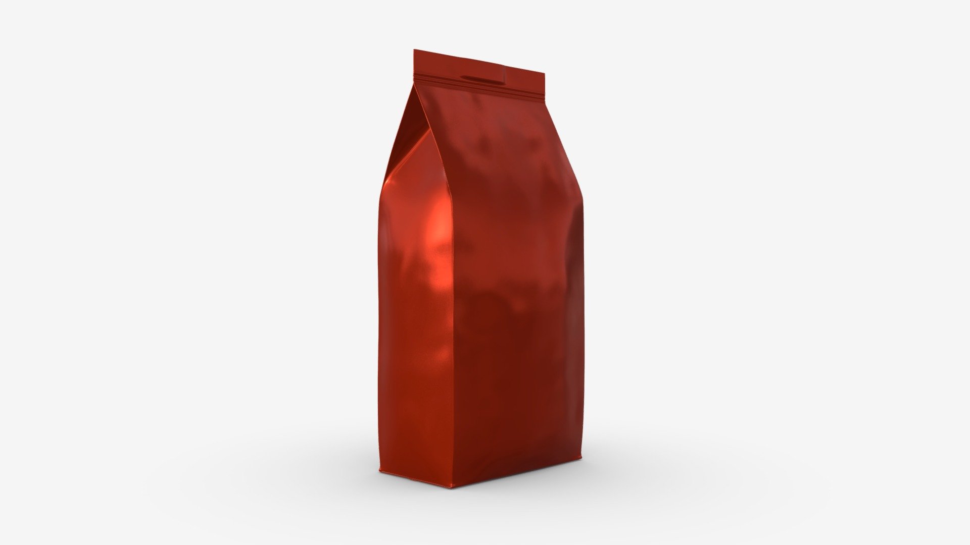 Coffee bag medium 3d model