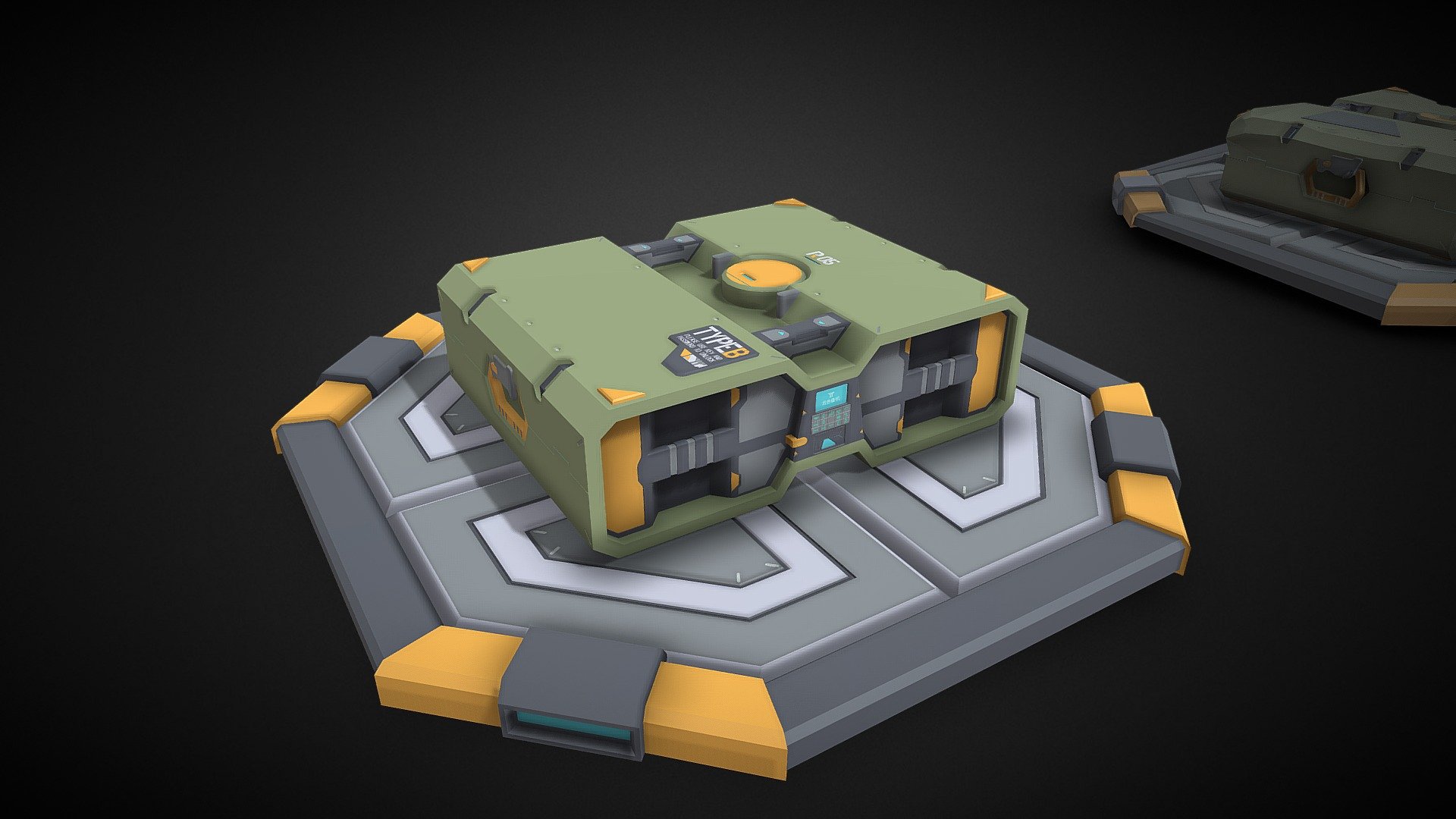 Draft Damage 3d model